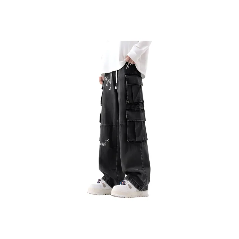 Qnxeey Jeans Unisex-0