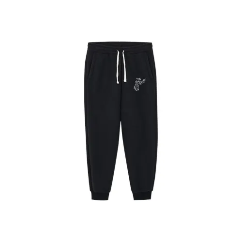 New Era Casual Pants Unisex Black