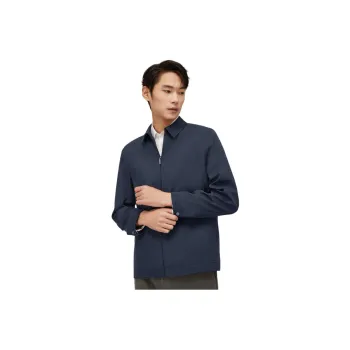 Red Bean Jackets Coats Men's Navy Blue