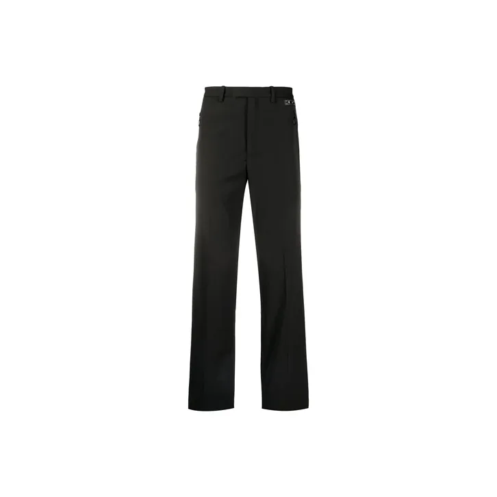OFF WHITE Side stripe Tuxedo Trousers-0