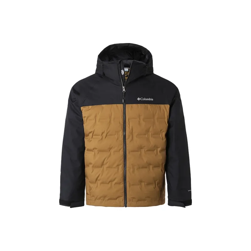 Columbia City Outdoor Collection Down Jacket Men's Khaki-0