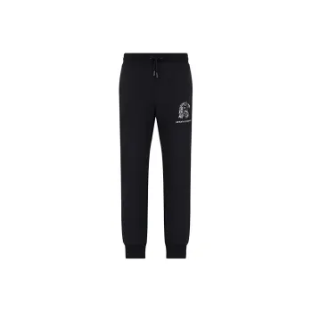 ARMANI EXCHANGEAE SS22 Knitted Sports Pants Men's Black