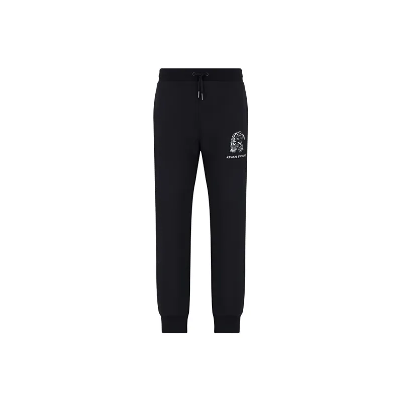 ARMANI EXCHANGEAE SS22 Knitted Sports Pants Men's Black-0