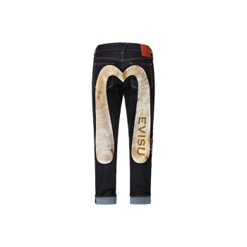 EVISU Jeans Men Denim Blue
