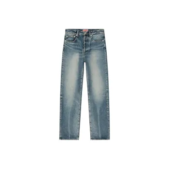 KENZO Asagao Straight Leg Jeans