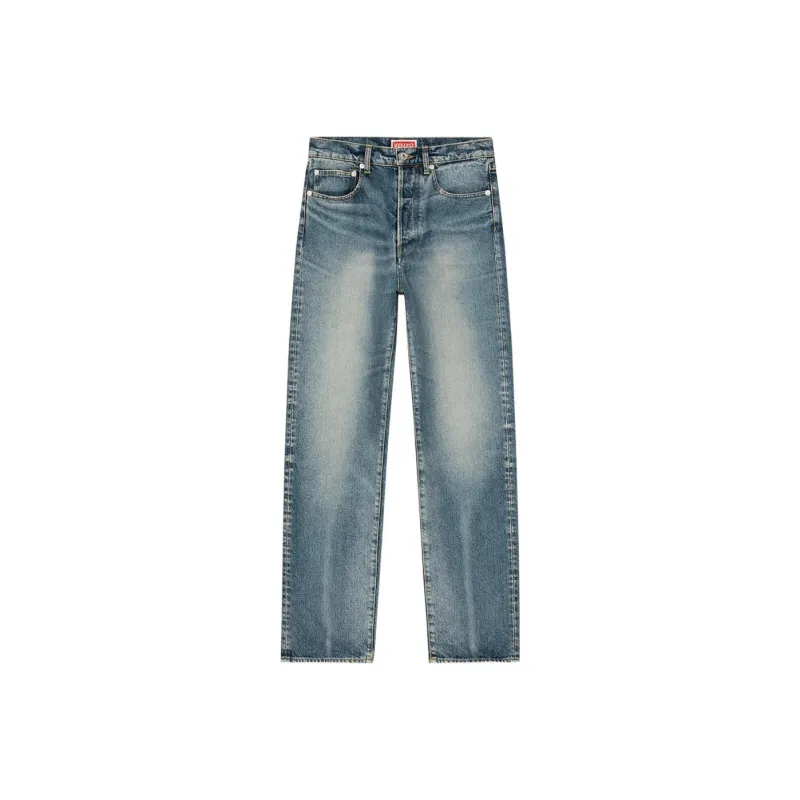 KENZO Asagao Straight Leg Jeans-0