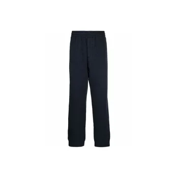 EMPORIO ARMANI Knitted Sweatpants Men's Marine Blue
