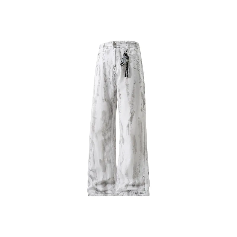 David Bakken Jeans Unisex White-0