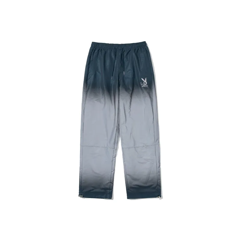 AMONSTER Jogger Thin Sports Pants Unisex Gradient Navy Blue-0