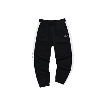 FILA FUSION Knitted Sports Pants Men's Pitch Black