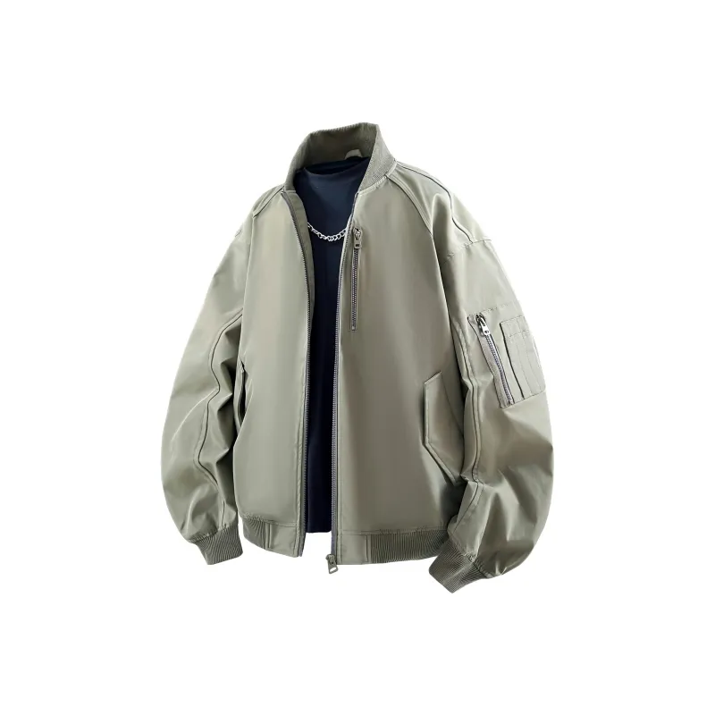 GNOMESHGH Jackets Coats Unisex Khaki-2