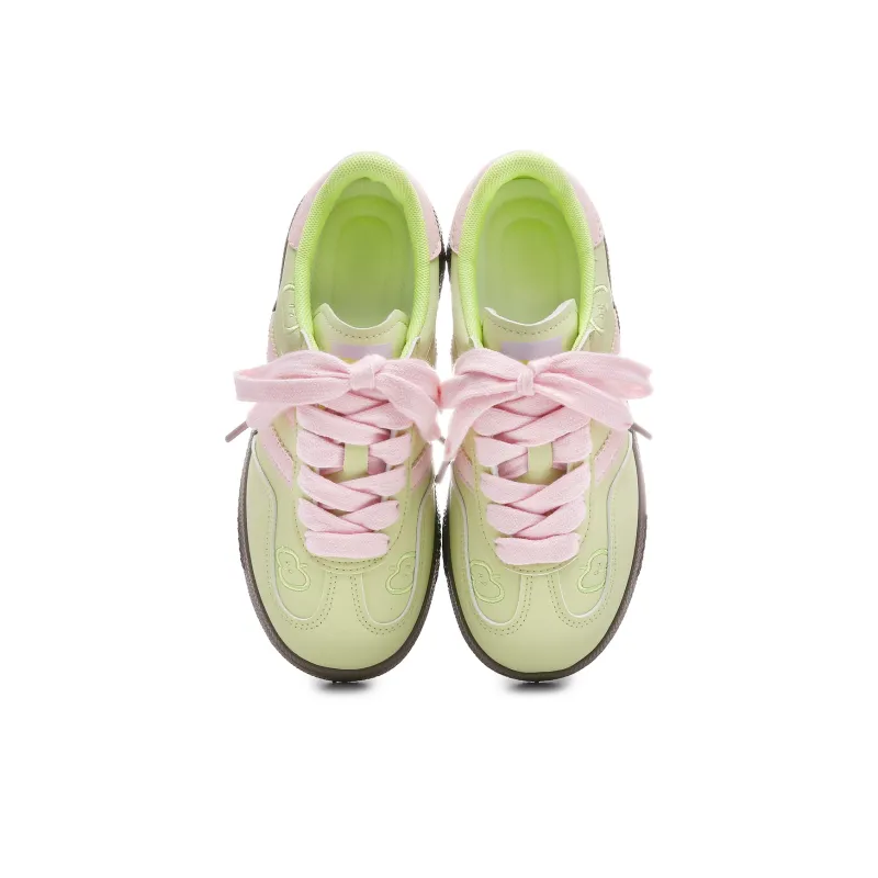 Lovely You Abrasion Resistant Lightweight Slip Resistant Low Top Skateboard Shoes Women's-2