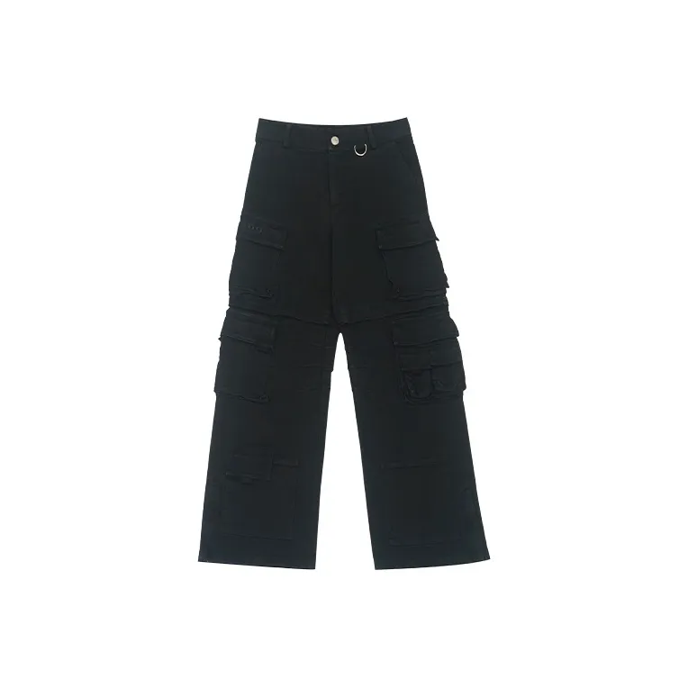 SOD System Of Dysfunction Cargo Pants Unisex Black-0