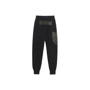 TCH Knitted Sweatpants Unisex Black