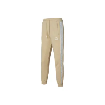PUMA Knitted Sports Pants Men's Khaki