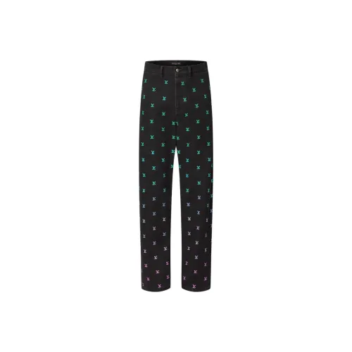 LOUIS VUITTON SS25 Jeans Men's Marine Blue