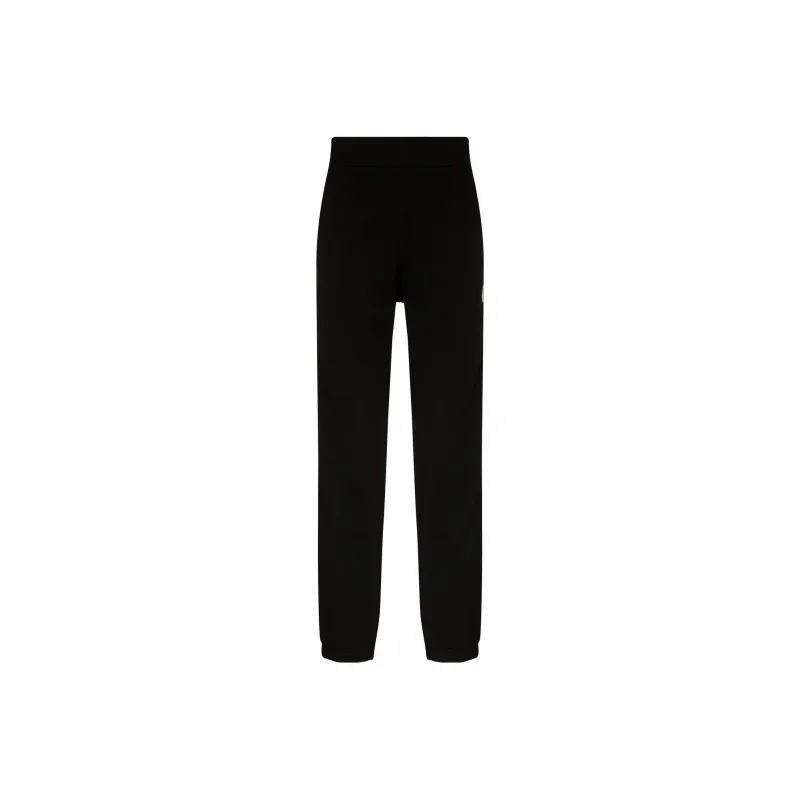 Moncler Knitted Sweatpants Men Black-0