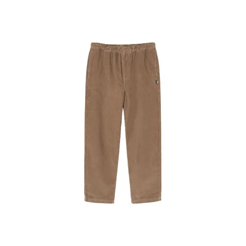 Stussy Casual Pants Men Brown