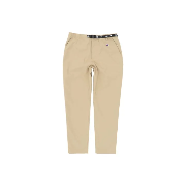 Champion Straight Casual Pants Unisex Khaki-0