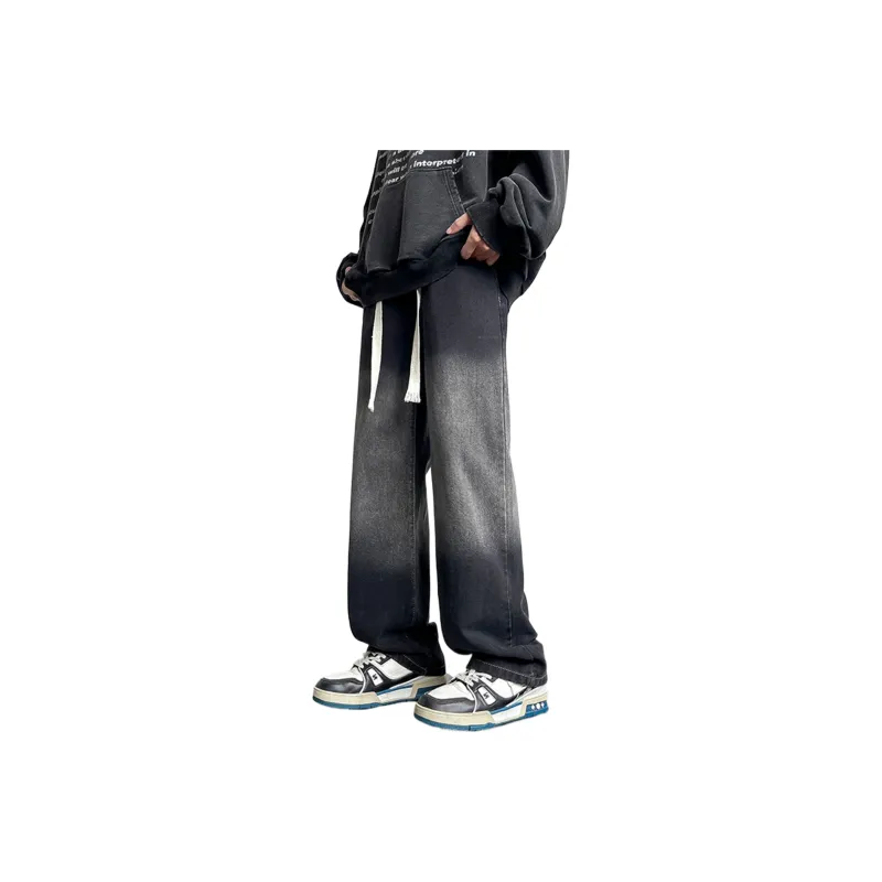 Warrior Huichao Riding The Wind Collection Jeans Unisex-0