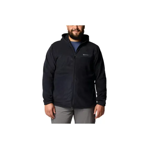 Columbia Steens Mountain Full Zip Sweat-shirt Hoodie Jacket Men's Black