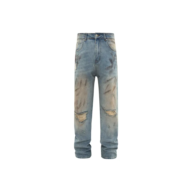 HELIPORT Jeans Unisex Blue-0