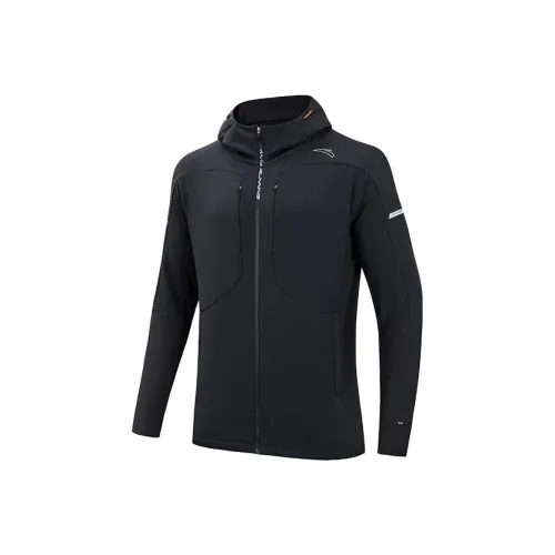 Anta Running Collection Jackets Coats Men's Basic Black