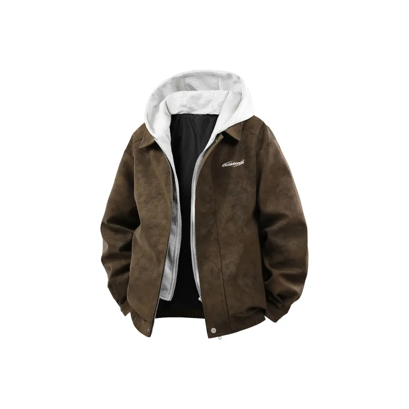 ROBINHOOD Jackets Coats Unisex Pink Black Cap-12