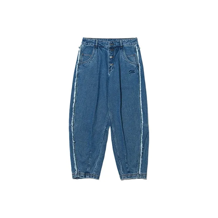 LiNing Jeans Men Blue-0