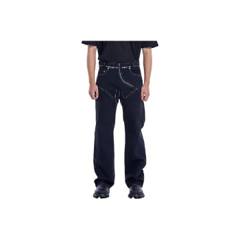 51percent Jeans Men's Washed Black