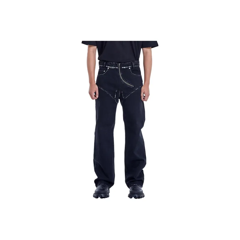 51percent Jeans Men's Washed Black-0