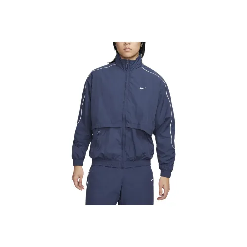 Nike Sportswear Solo Swoosh Jackets & Coats Men's Thunder Blue