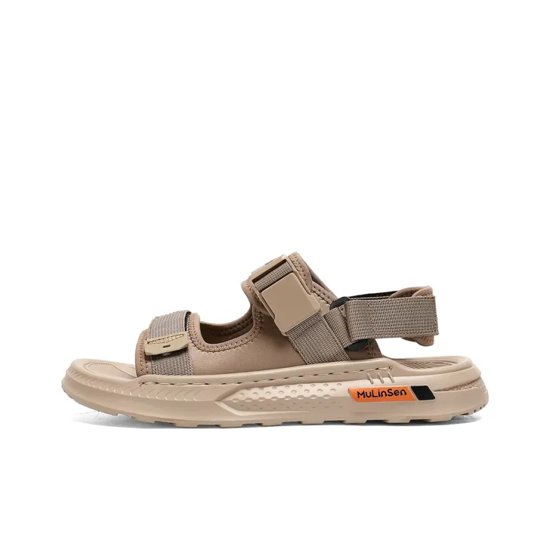 Mulinsen Beach Sandals Men Black/Brown-7