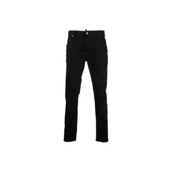 DSQUARED 2 Logo Patch Slim Fit Jeans