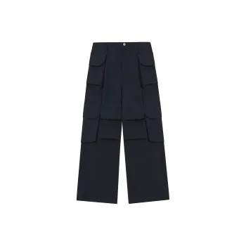 CHINISM Casual Pants Unisex Black
