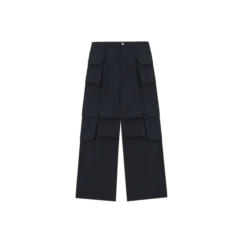 CHINISM Casual Pants Unisex Black-0