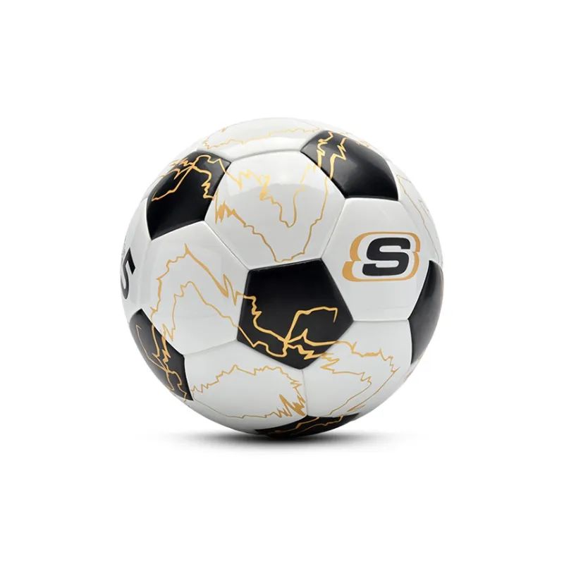 Skechers Size 5 Ball Soccer PU Seamless Thermal bonding Unisex Black White-2