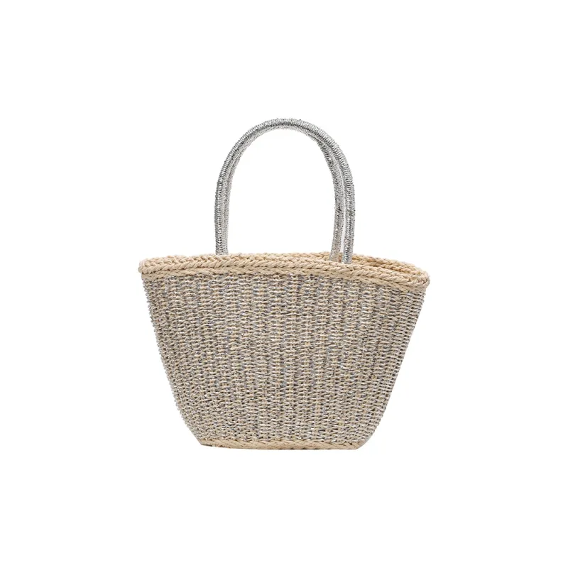 Wenpercy Woven Handbag Women's Multicolor-3