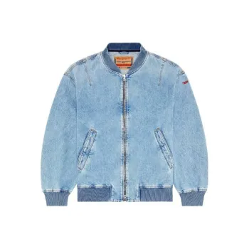DIESEL D Vinz Zipped Denim Jacket