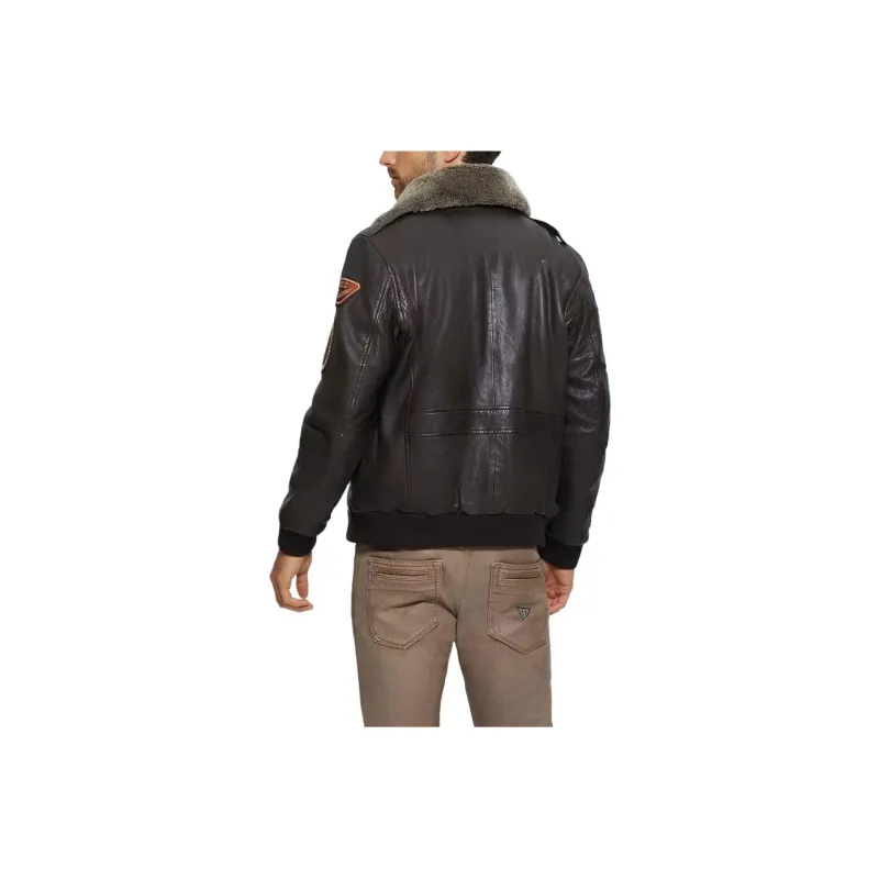 GUESS Jackets Coats Men's Black-2