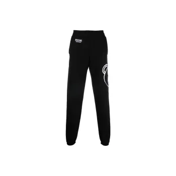 MOSCHINO Knitted Sweatpants Men Black