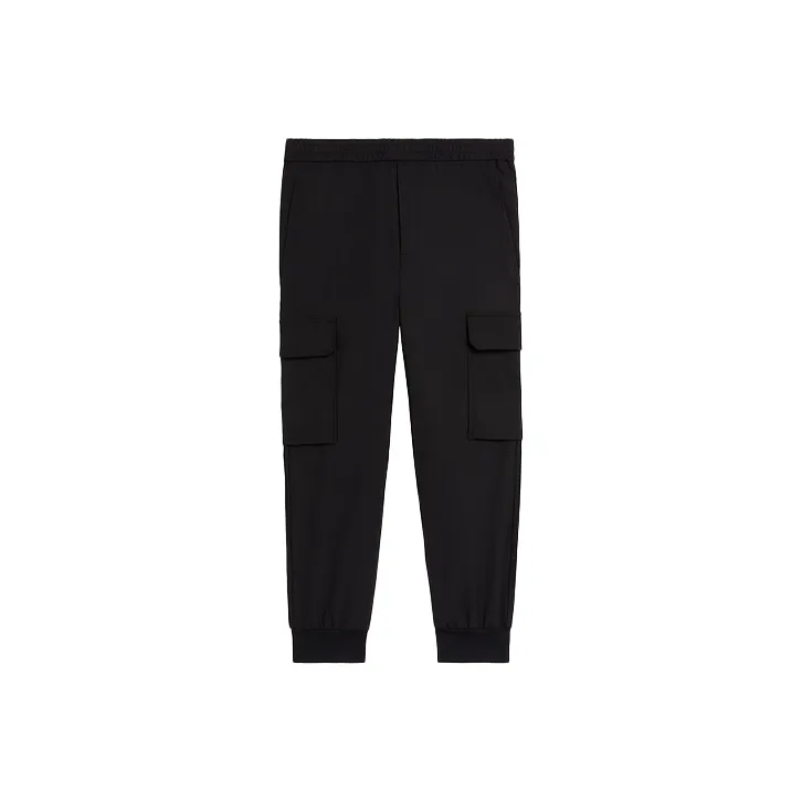 Neil Barrett Knitted Sweatpants Men Black-0