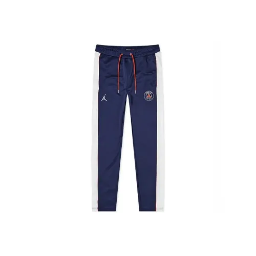 JORDAN Knitted Sweatpants Men Blue
