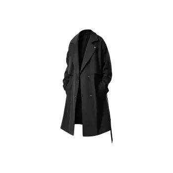 ZMOH Trench Coats Unisex