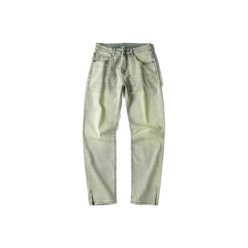 FAIRWHALE Jeans Unisex Yellow Mud-0