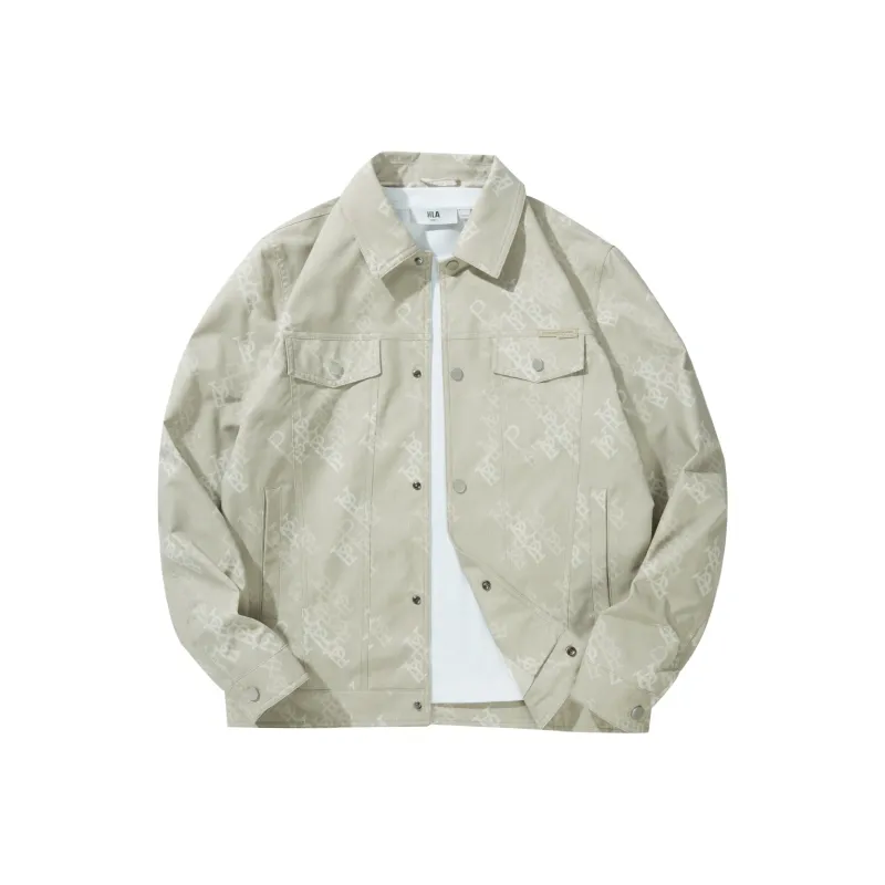HLA Power Young Series Denim Style Jackets & Coats Men's-0