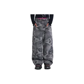 Jaded London Drift Series Drift Collection Camo Fade Colossus Jeans Jeans Men's Washed Gray