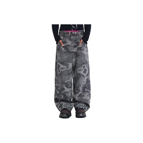 Jaded London Drift Series Drift Collection Camo Fade Colossus Jeans Jeans Men's Washed Gray