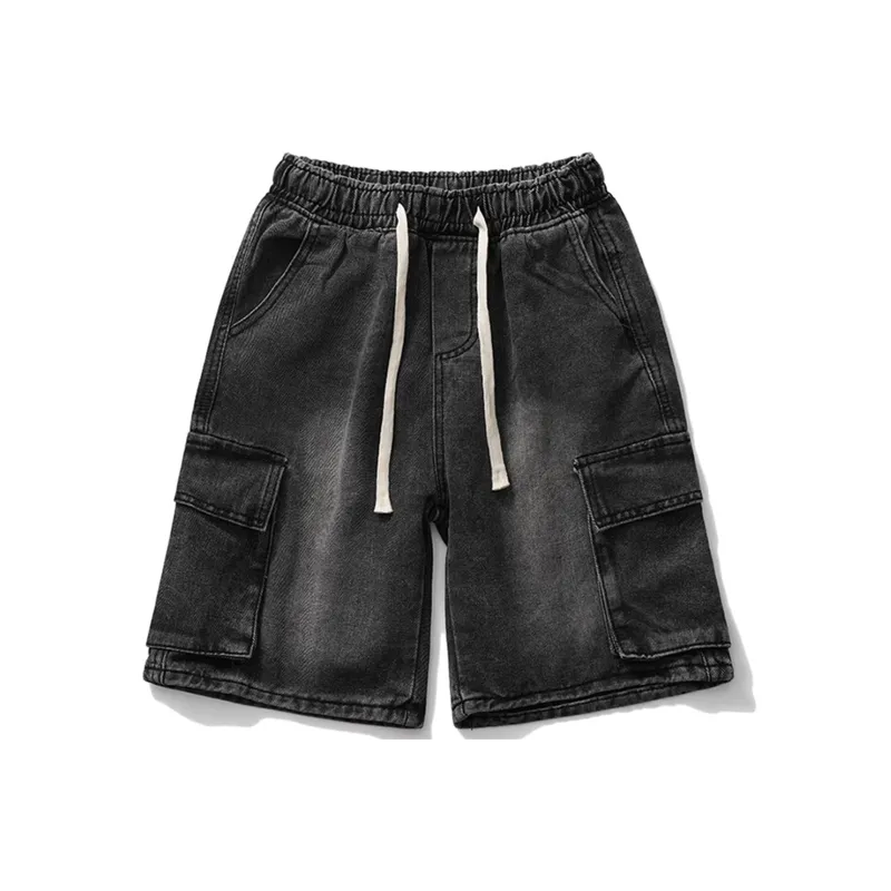 Nuthink Denim Shorts Unisex-1