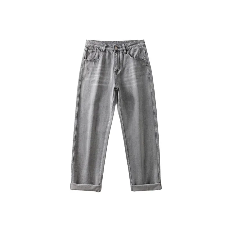 SONGS ALONG Jeans Unisex Smoke Gray-0
